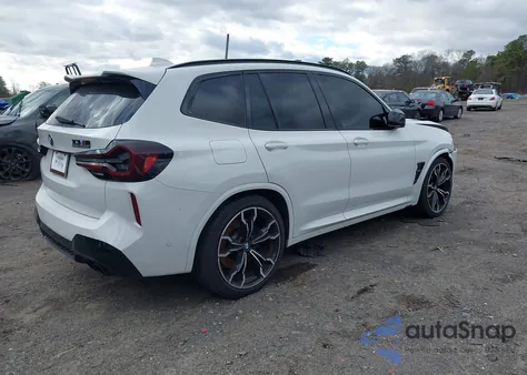 2022 BMW X3 M из США, поврежденный, VIN 5YM13EC05N9J35019